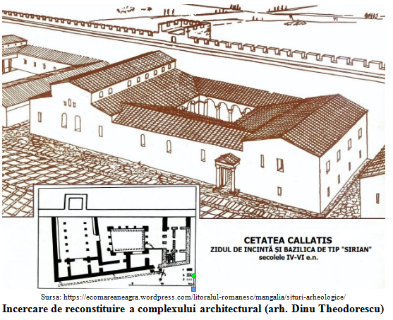 Incercare de reconsituire cetatea Callatis (arh Dinu Theodorescu)