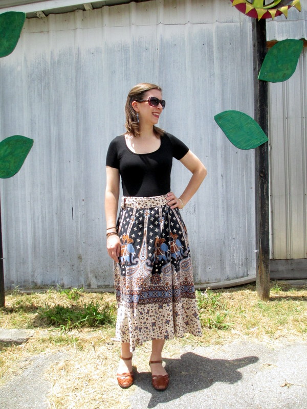 Skirt Challenge Inspiration A Skirt's Favorite Top!