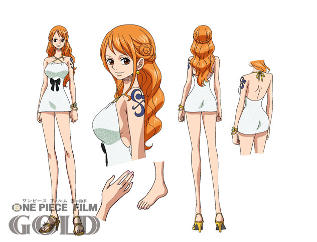 One Piece Film Gold – Design de personagens - d