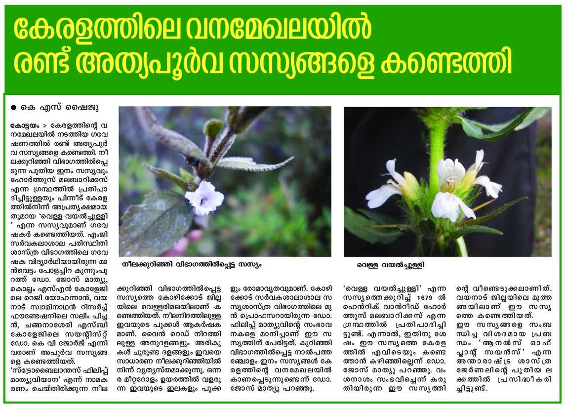 Plants of Kerala