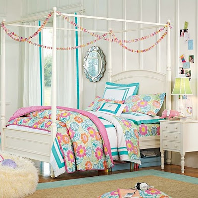 http://3.bp.blogspot.com/-veAUB-RwvLU/UDQMNaZ17TI/AAAAAAAAIow/OcGo7MF2nr0/s1600/teen-bedroom-childrens-girls-idea-colorful-flowery-mix-canopy-bed-ivory-blue-pink-yellow-green-interesting-color-theme-design-decor-stylish-chic-pretty-inspiration.jpg