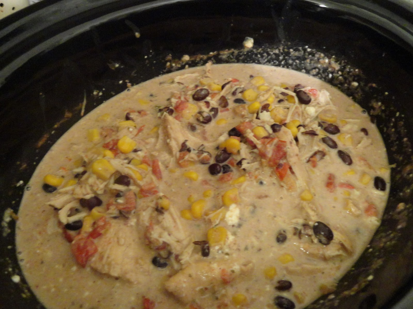 Le Beau Paon Victorien: Food: Slow Cooker Cream Cheese Chicken Chili