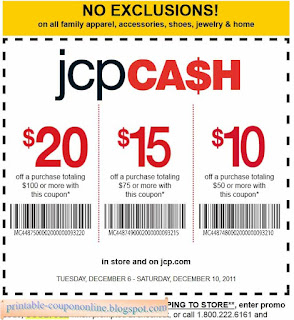 Free Printable JcPenney Coupons Free Printable JcPenney Coupons