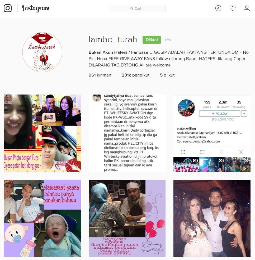 Kumpulan Akun Meme Lucu Instagram Kumpulan Gambar DP BBM