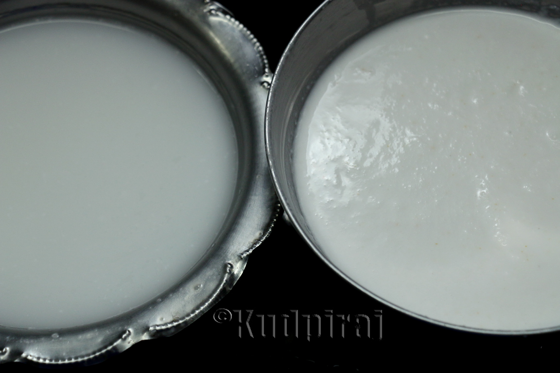 Kudpiraj's Garam Tawa Coconut Milk Extraction(Traditional Method)