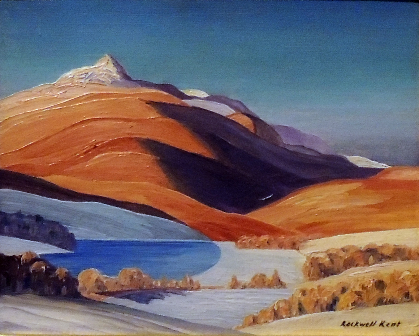palblog Rockwell Kent show at the Bennington Museum