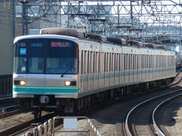 東京メトロ南北線　急行　鳩ケ谷行き1　9000系