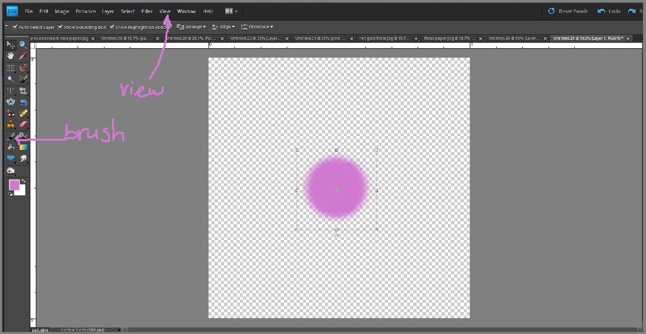Tutorials How to make a swiss dot pattern