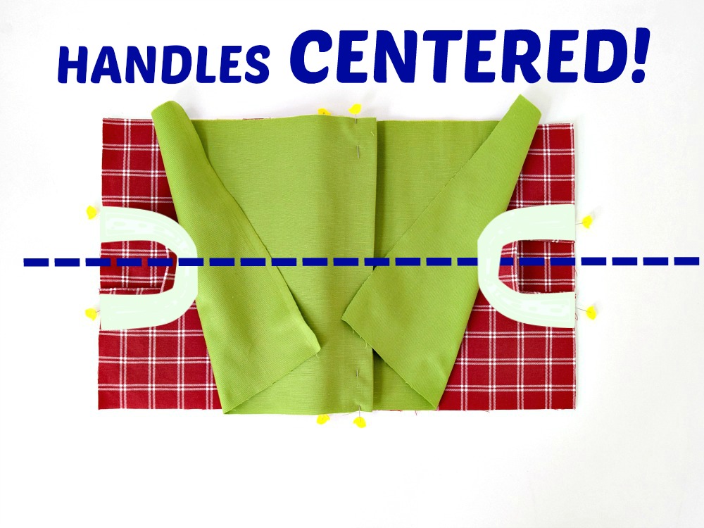 Fabric Gift Bag Pattern Perfect for Christmas AppleGreen Cottage