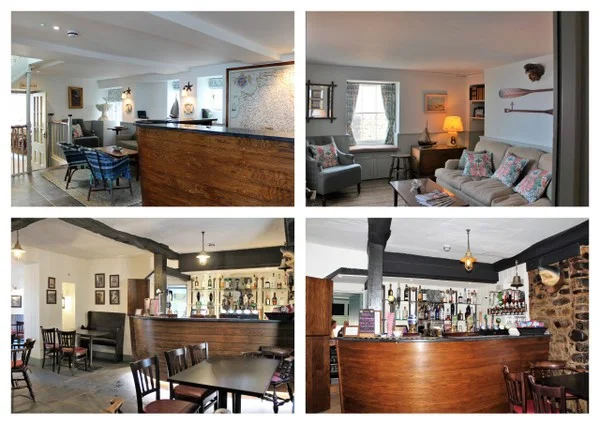 Clovelly Updates. Refurbished Reception Area, Residents Lounge and Snug Bar - "Traditional with a modern twist"