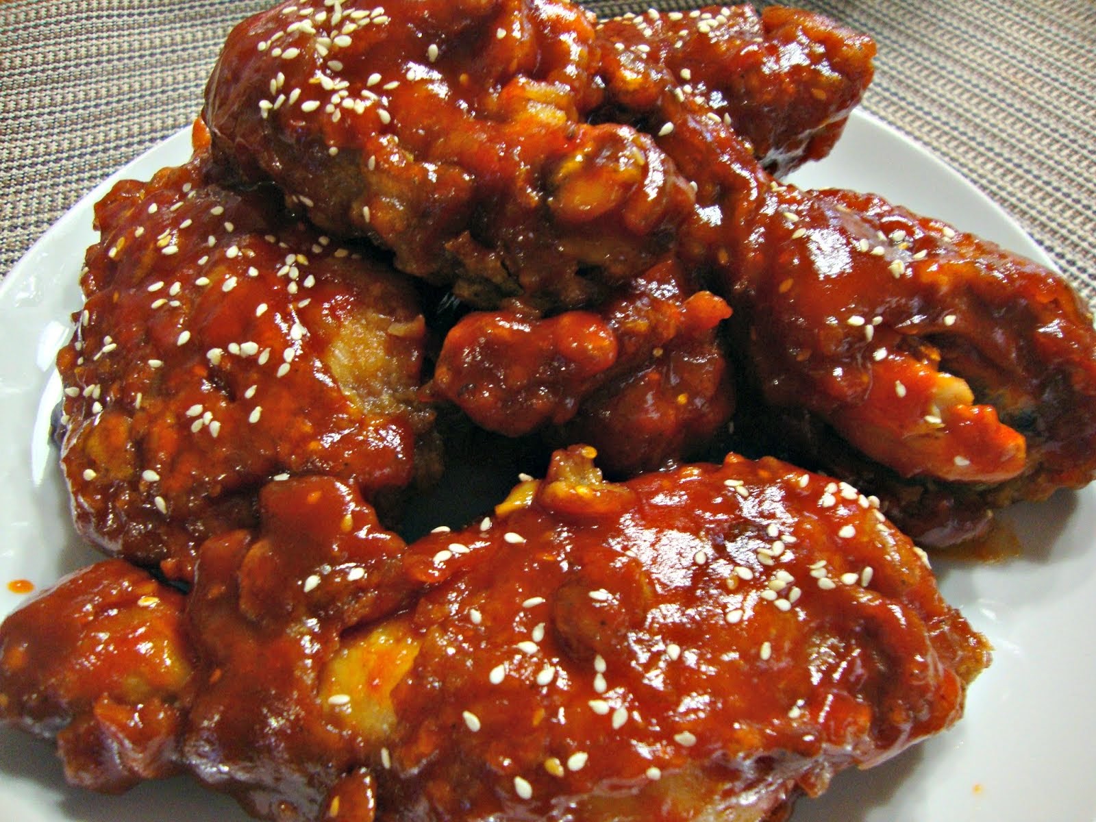 Resepi Korean Chicken Hanis Zalikha
