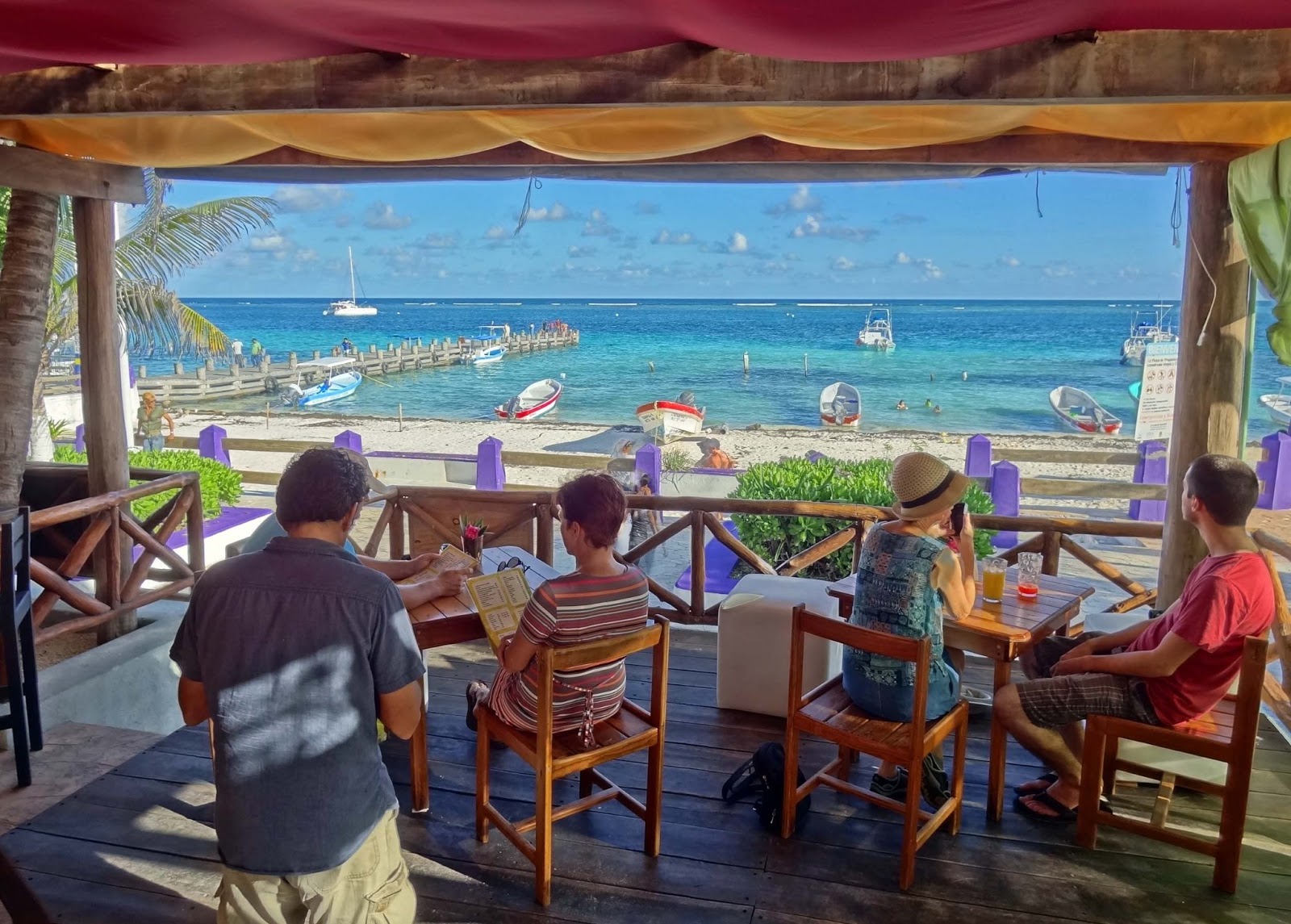 Joe's Retirement Blog A Few Restaurants, Puerto Morelos, Quintana Roo