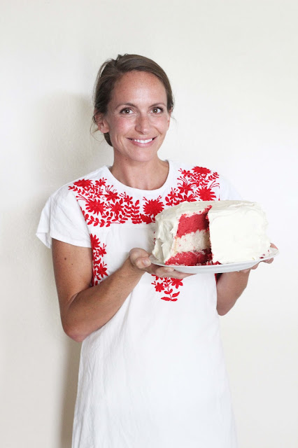 red velvet cake madison mathews dress