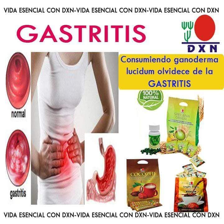 GASTRITIS? DXN RONALD Spirulina / Ganoderma / Noni