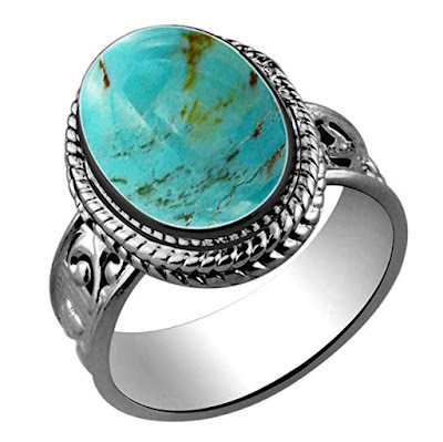 turquoise silver rings