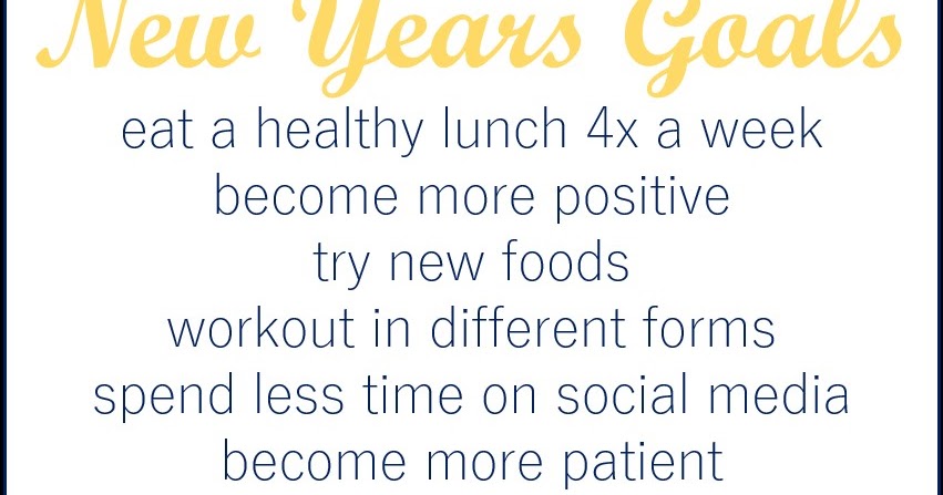 Classy &amp; Clever: New Years Goals