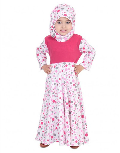 Model Baju Muslim Anak Perempuan Motif Bunga Terbaru 2017/2018 Model Baju Muslim Anak Perempuan Motif Bunga Terbaru 2017/2018