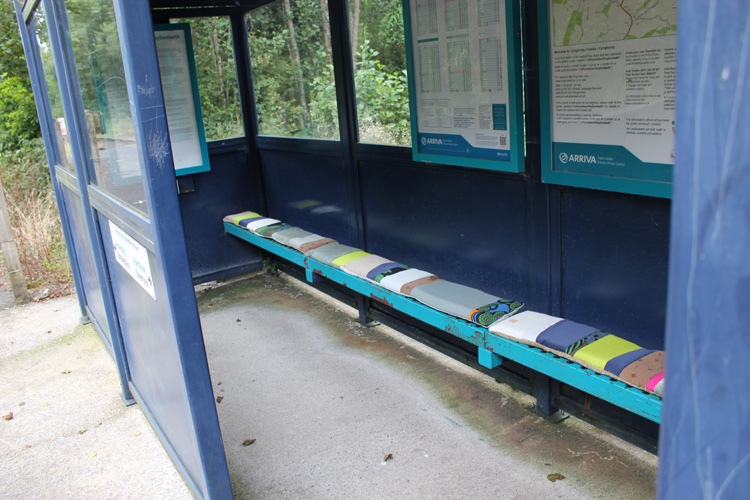 Mick Sheridan Upholstery Train Station Cushion