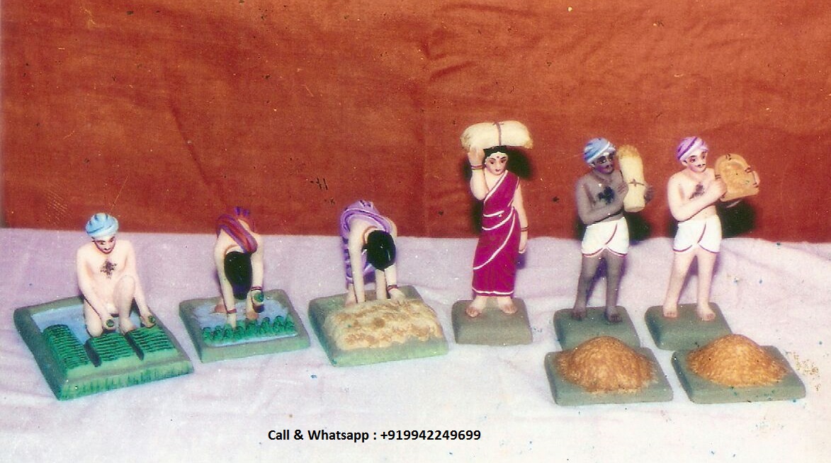 clay doll set