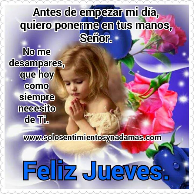 Feliz jueves.