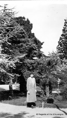 Clermont-Ferrand : le jardin Lecoq, 1931.