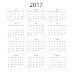 2017カレンダー無料テンプレート43