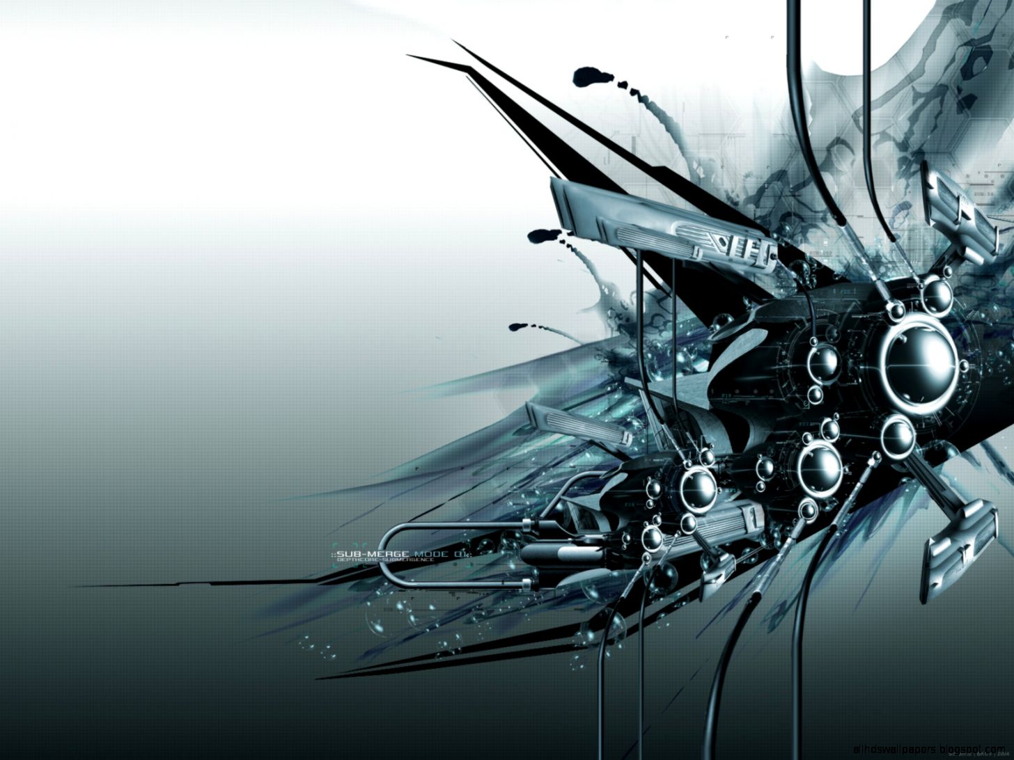 Awesome Abstract 3D Background Desktop