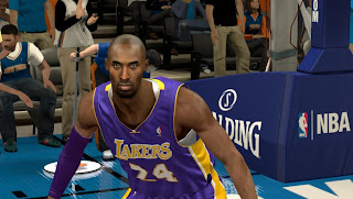 NBA 2K13 Kobe Bryant Cyber Face Patches