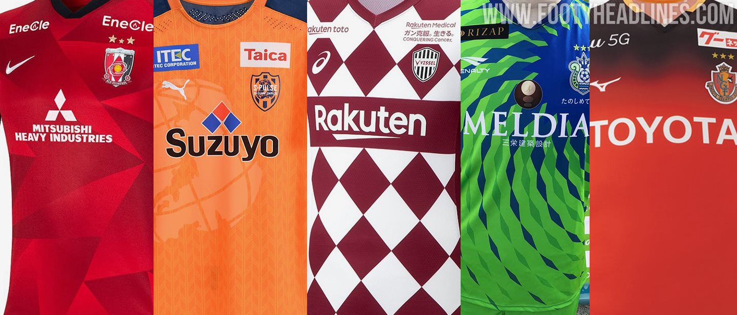 Overview: All 2020 Japanese J1 League Kits