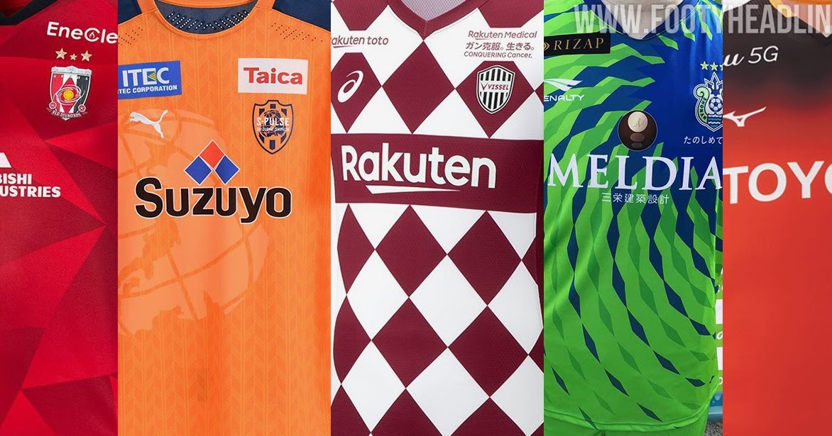Overview All 2020 Japanese J1 League Kits Footy Headlines