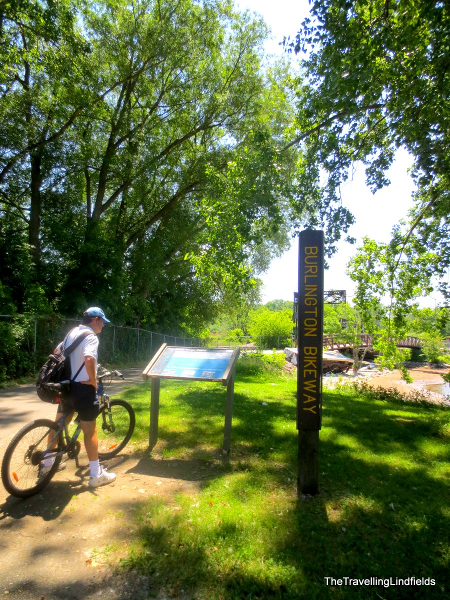 The Travelling Lindfields The Island Line Trail Cycling across Lake