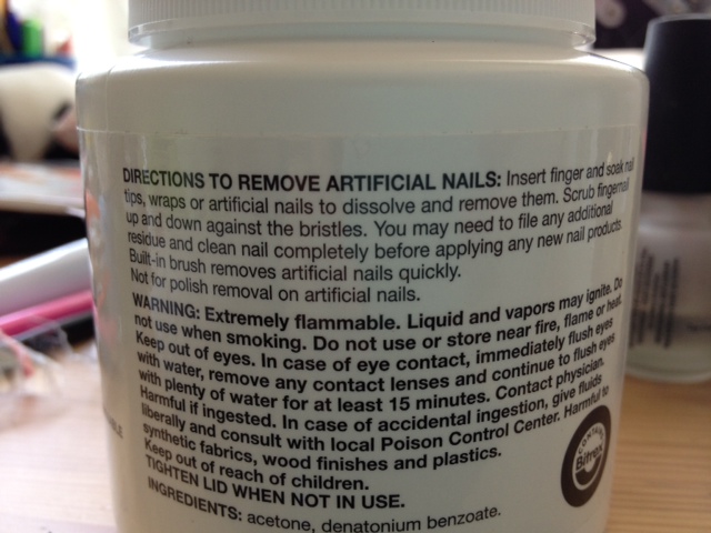 up & up maximum strength acetone nail polish remover