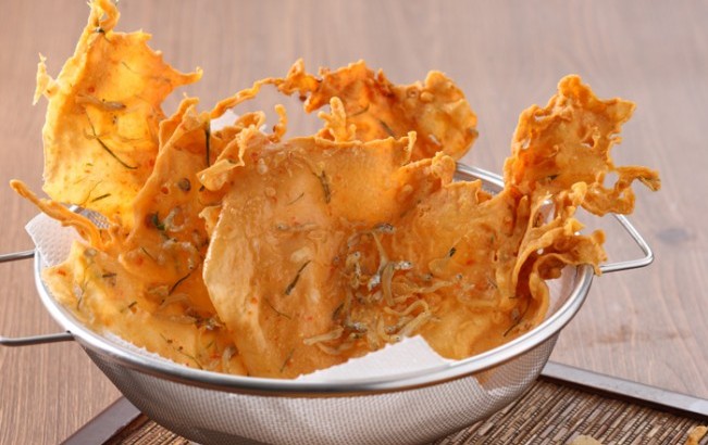 Rempeyek Teri Pedas Spesial Resep Masakan Enak Sederhana