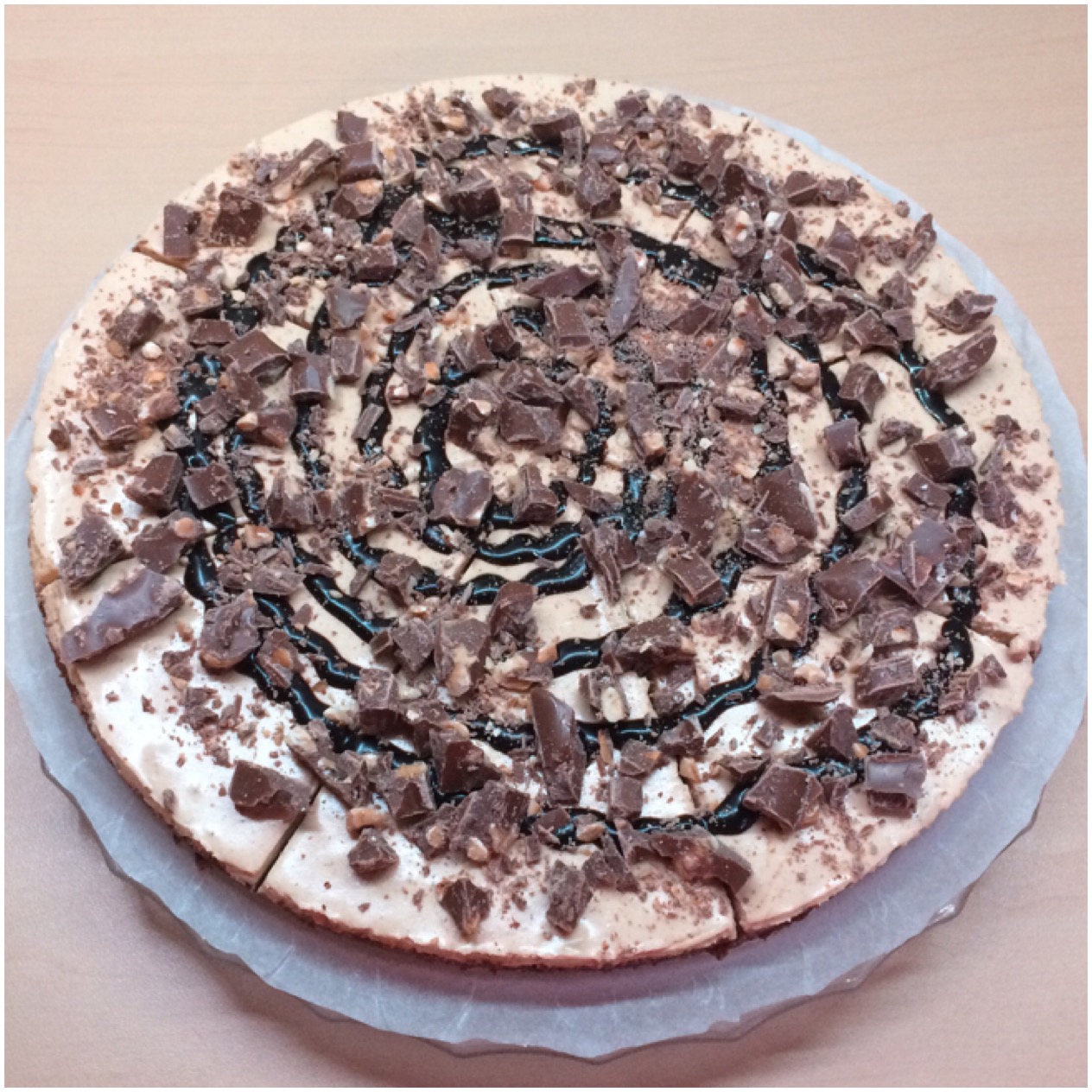 ApfelStrudel Kuchen Peanut Butter Yogurt Pie