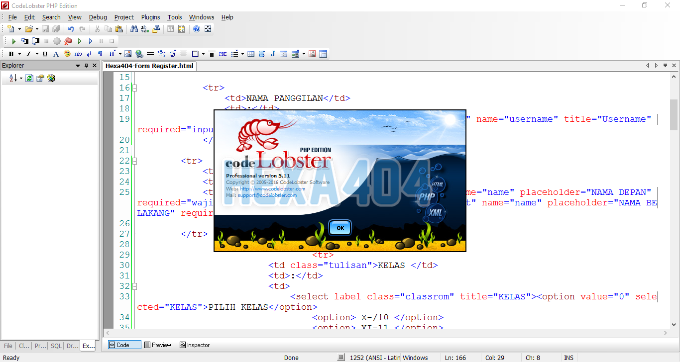 CodeLobster PHP Edition Pro 5.1.1 Full Version Terbaru Full Craks 100% ...