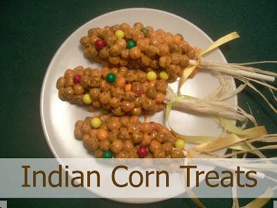 How to make Indian Corn Treats