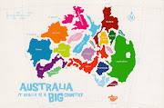 AUSTRALIA It really is a BIG country! Land mass: 7
