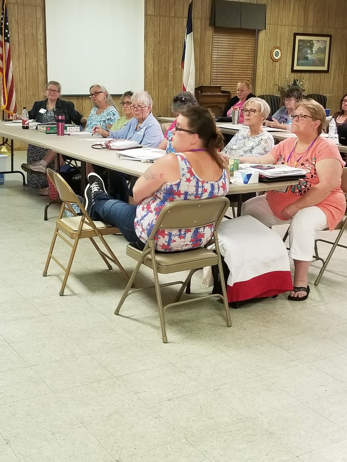 Farmersville Quilt Guild May 2018 Who will be our new PREZ???