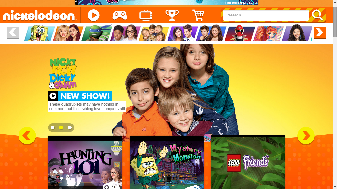 Nickalive Nickelodeon Uk Launches New Look Official Website 