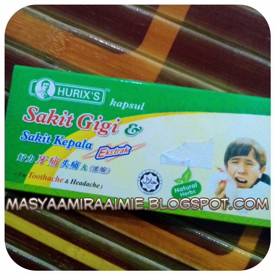 Dunia Masya Ubat Hurix Sakit Gigi