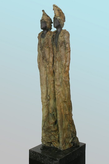 Kieta Nuij - "Alliance" | imagenes de obras de arte contemporaneo tristes, esculturas bellas chidas | figurative art, sculptures | kunst