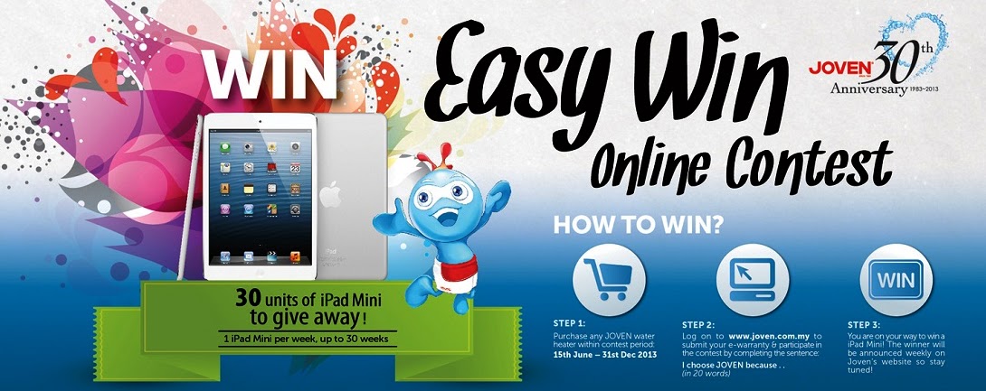 My Complete Contest (Malaysia): Joven Easy Win Contest (Malaysia)