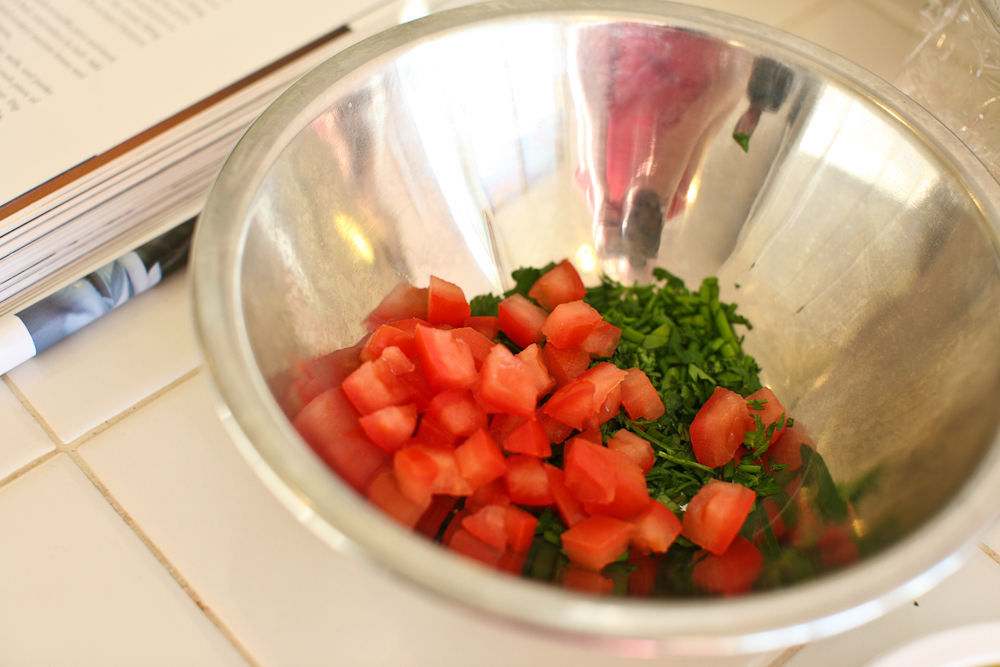 The (Ad Hoc) French Laundry Hearts of Palm with Puree of Marrow Beans