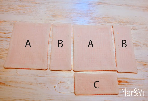 cómo hacer bolsas de telas para regalo