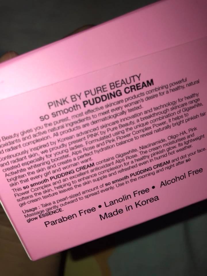 aku insan biasa Review Product Pudding Cream Pink By Pure Beauty