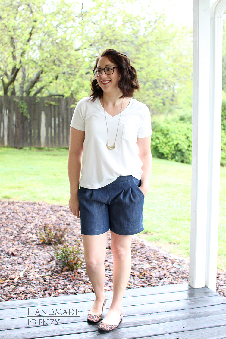 Back To Basics // Sewing For Women // Hey June Union St Tee // Emerson Shorts