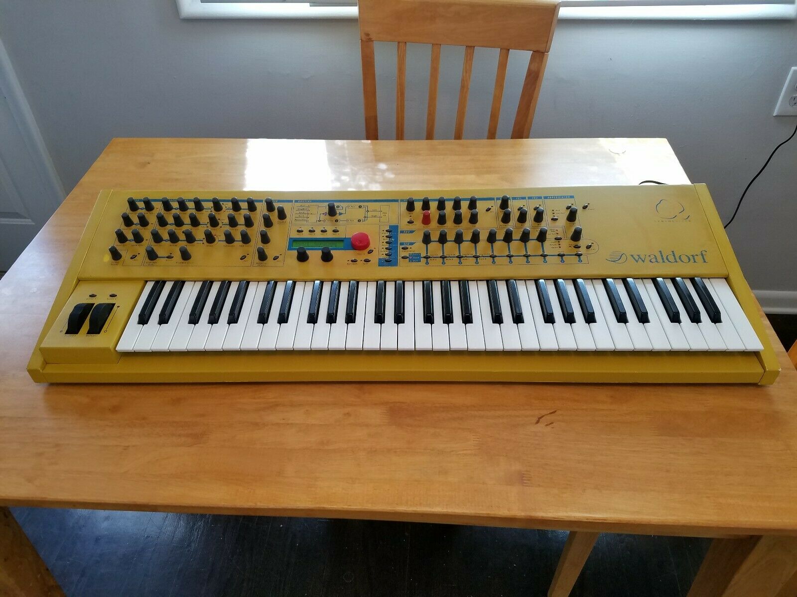 MATRIXSYNTH Yellow Waldorf Q Keyboard