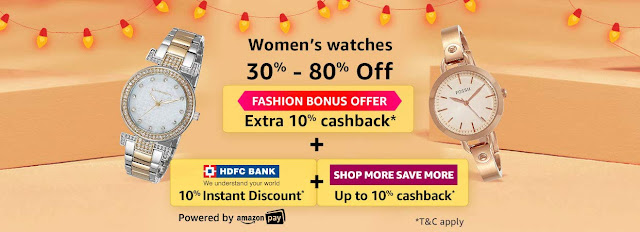 Women’s Watches 30% to 80% off