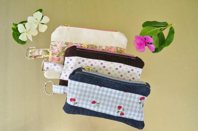 Creating my way to Success More zip keychain pouches