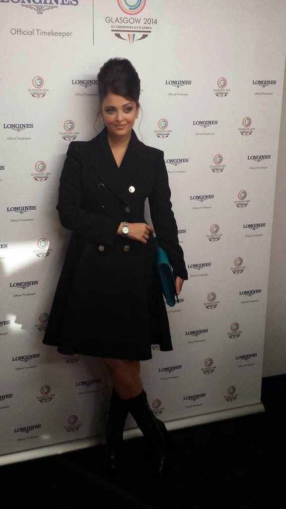 Aishwarya Rai Gorgeous At Commonwealth 2014 As Longines Ambassador World Cinema